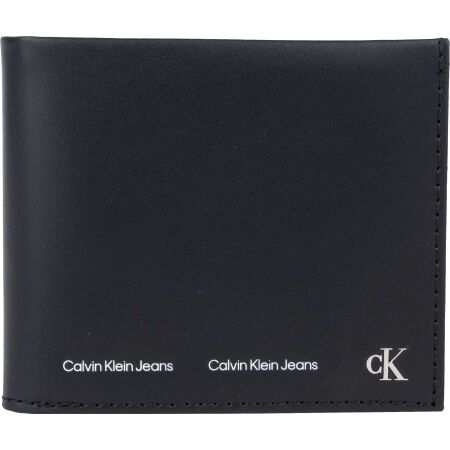 Calvin Klein LOGO STRIPE BIFOLD W/COIN