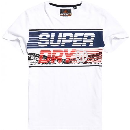 Superdry DOWNHILL PHOTOGRAPHIC TEE